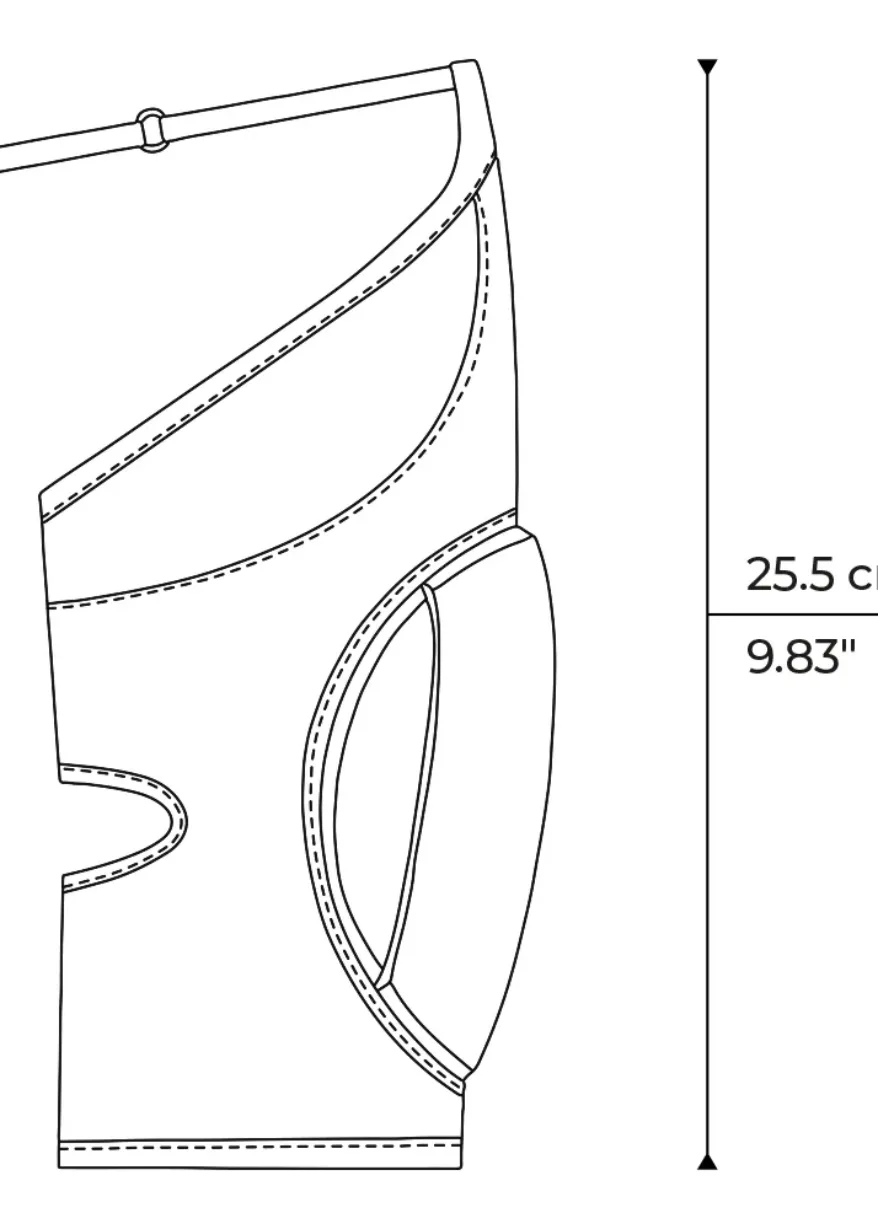 Липкі наколінники з сіткою – FIRE TOUCH – Латте - KNEE PADS SIZE 1 jpg